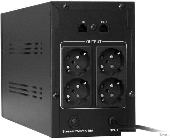 Источник бесперебойного питания ExeGate SpecialPro UNB-2200.LED.AVR.4SH.RJ EP285528RUS