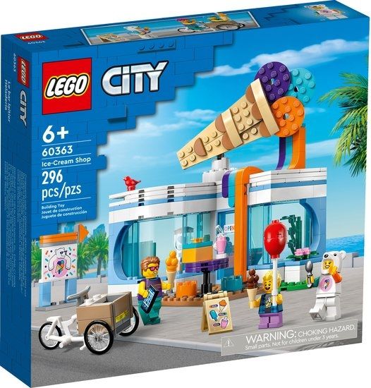 Конструктор LEGO City 60363 Магазин мороженого