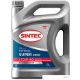 Моторное масло Sintec Super 3000 10W-40 SG/CD 5л