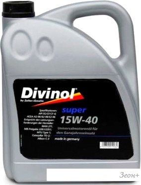Моторное масло Divinol Super 15W-40 4л