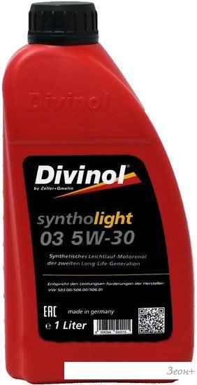Моторное масло Divinol Syntholight 03 5W-30 1л