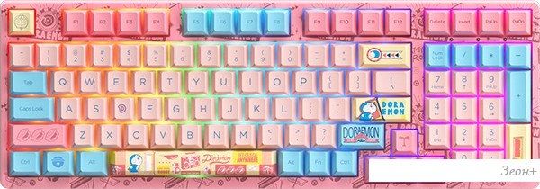 Клавиатура Akko 3098B Doraemon Macaron (Akko CS Jelly Blue)