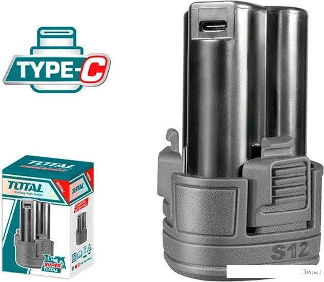 Аккумулятор Total TBLI12153 (12В/1.5 Ah)