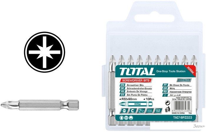 Набор бит Total TAC16PZ223