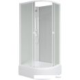 Душевая кабина Niagara Promo P100/80/26L/MT/BK 100x80x195