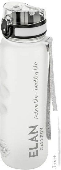 Бутылка для воды Elan Gallery Style Matte 1л 280146 (белый)