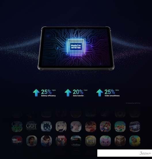 Планшет Oukitel RT6 (черный)