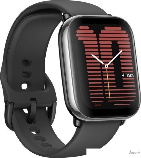 Умные часы Amazfit Active (полночный черный)