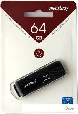 USB Flash Smart Buy Dock USB 3.0 64GB Black (SB64GBDK-K3)