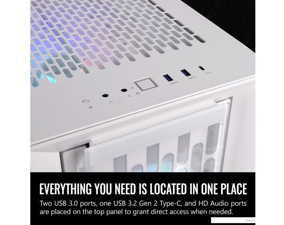 Корпус Thermaltake CTE T500 TG ARGB Snow CA-1X8-00F6WN-01