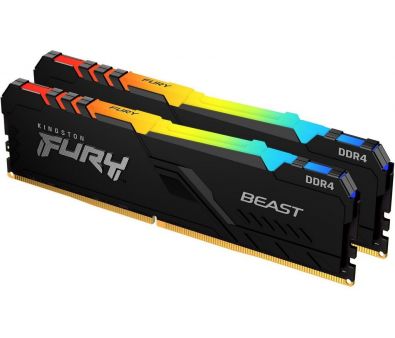   Kingston FURY Beast RGB 2x16 DDR4 3200 KF432C16BB12AK2/32