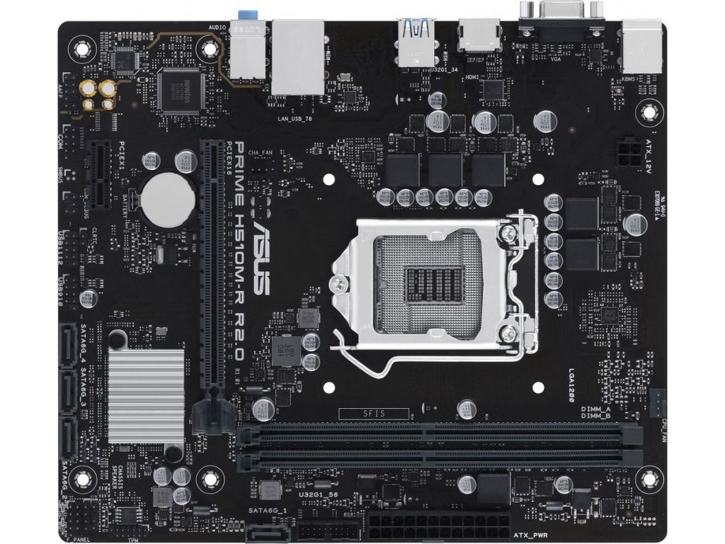 Материнская плата ASUS PRIME H510M-R R2.0-SI