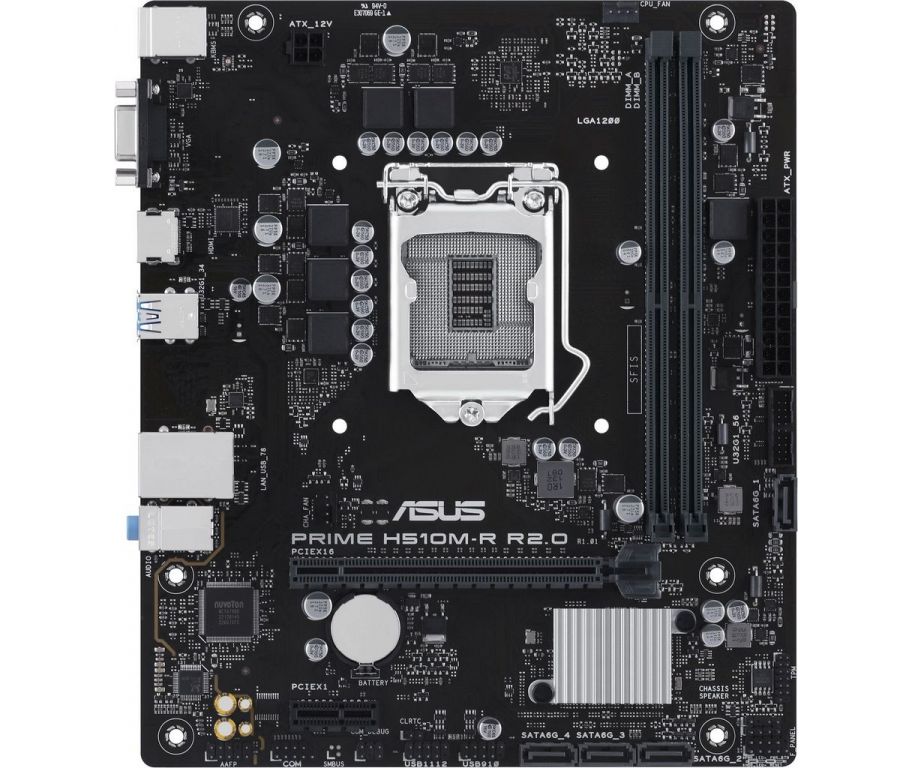Материнская плата ASUS PRIME H510M-R R2.0-SI