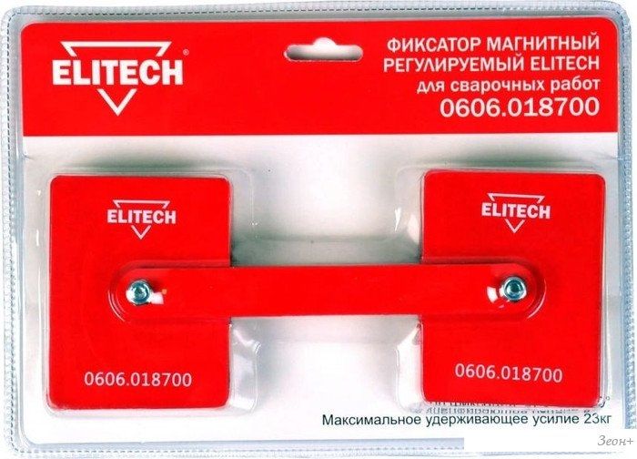 Угольник магнитный ELITECH 0606.018700