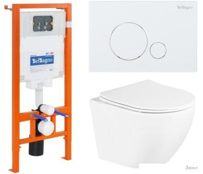  BelBagno BB3105CHR/SC/BB002-80/BB014-SR-BIANCO