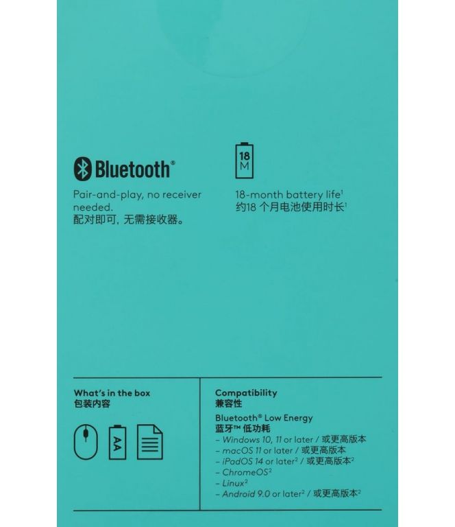Мышь Logitech M240 (графит)