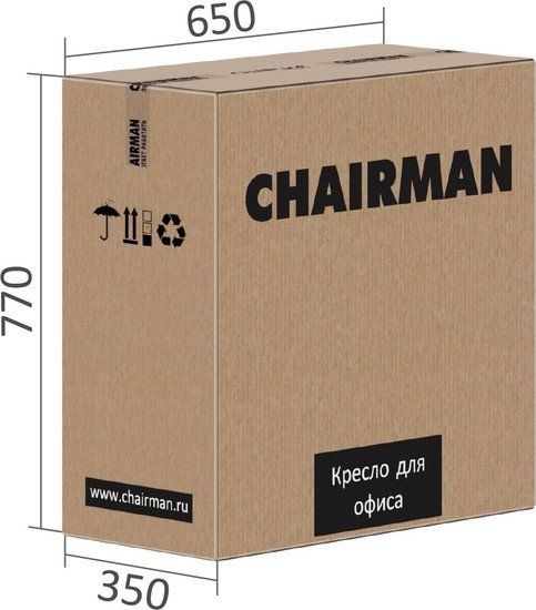 Кресло CHAIRMAN CH580 (черный)