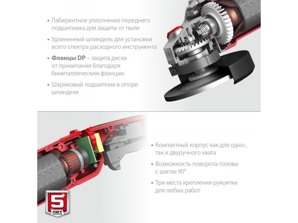 Угловая шлифмашина Зубр Мастер УШМ-125-1205 Э