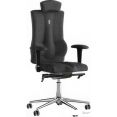 Кресло Kulik System Elegance (азур/хром, черный с подголовником)