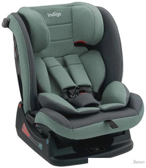 Детское автокресло Indigo Reflex AY913 (зеленый/серый)