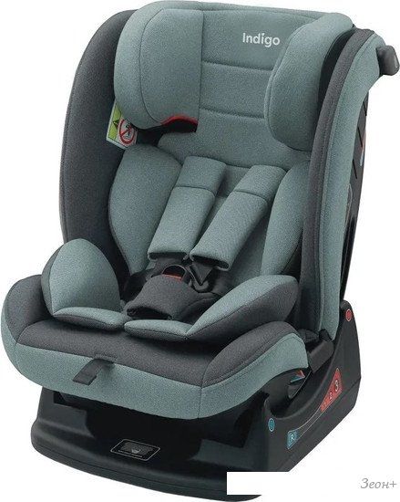 Детское автокресло Indigo Reflex AY913 (зеленый/серый)