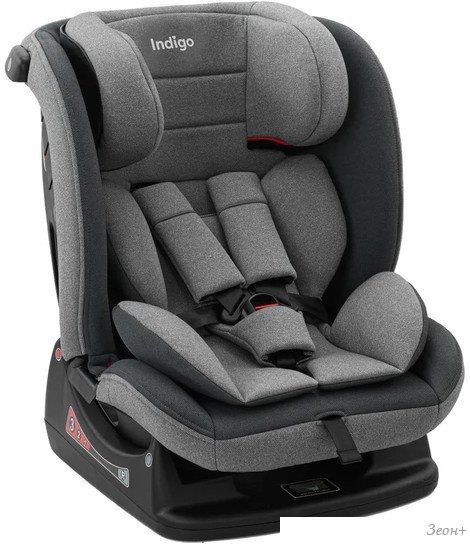 Детское автокресло Indigo Reflex Y913 (светло-серый/серый)