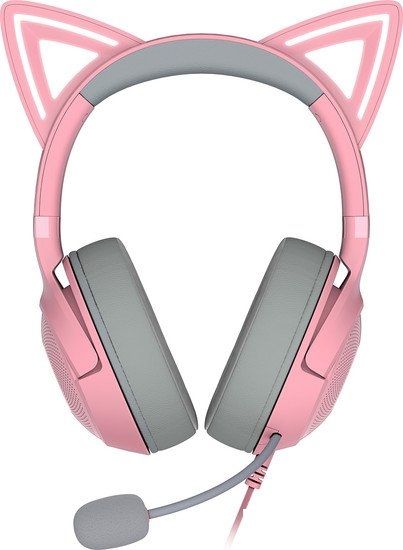 Наушники Razer Kraken Kitty V2 (розовый)