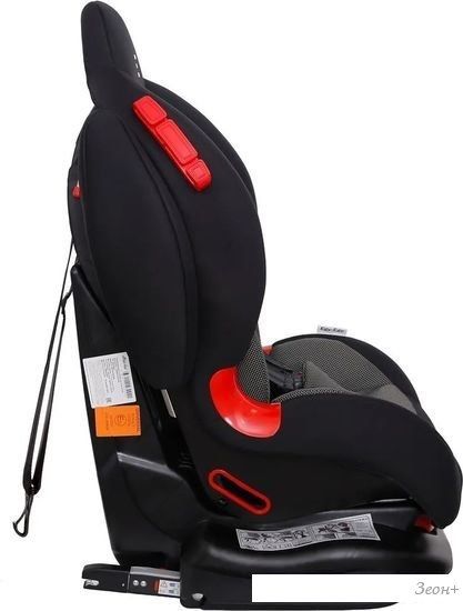 Детское автокресло Еду-Еду KS 525 Isofix (черный/карбон серый)