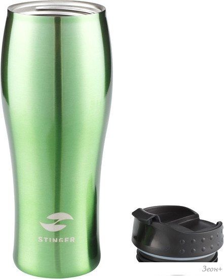 Термокружка Stinger HY-VF122-Gr 0.4л (зеленый глянцевый)