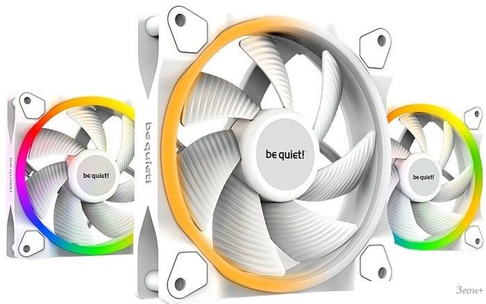 Набор вентиляторов с контроллером be quiet! Light Wings 120mm PWM Triple Pack BL100