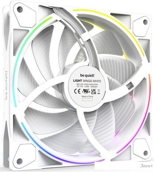 Набор вентиляторов с контроллером be quiet! Light Wings 120mm PWM Triple Pack BL100