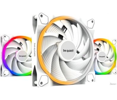     be quiet! Light Wings White 140mm PWM High-Speed Triple-Pack BL103