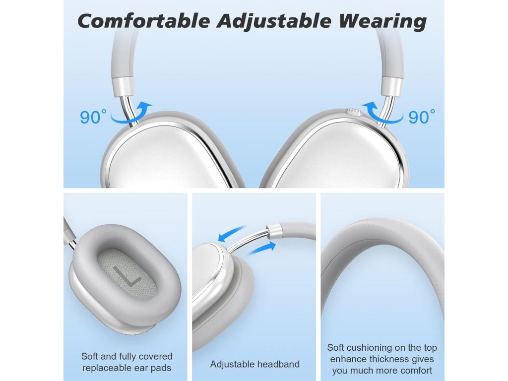 Наушники Srhythm NiceComfort 95 Headphone Silver