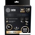 Кабель CACTUS HDMI - HDMI CS-HDMI.2-5 (5 м, черный)