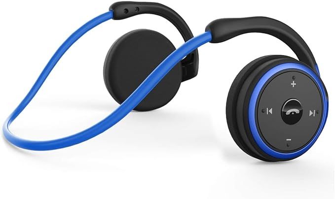 Наушники Bluetooth Headphone AEAK Sport Run Marathon Blue