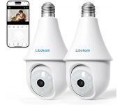  Litocam 4MP Wi-fi Outdoor Camera Detection Alarm 2Pack Cam S1