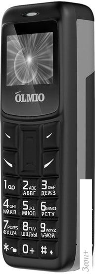 Мобильный телефон Olmio A02 (черный)