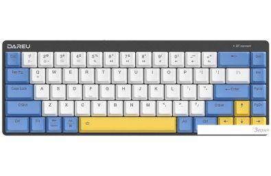  Dareu EK868 (Kaihl Red, White-Blue-Yellow)