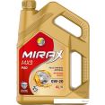Моторное масло Mirax MX9 0W-20 С5 SN Plus 4л