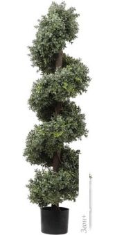 Искусственное растение Merry Bear Home Decor Самшит спиралевидный KM5312