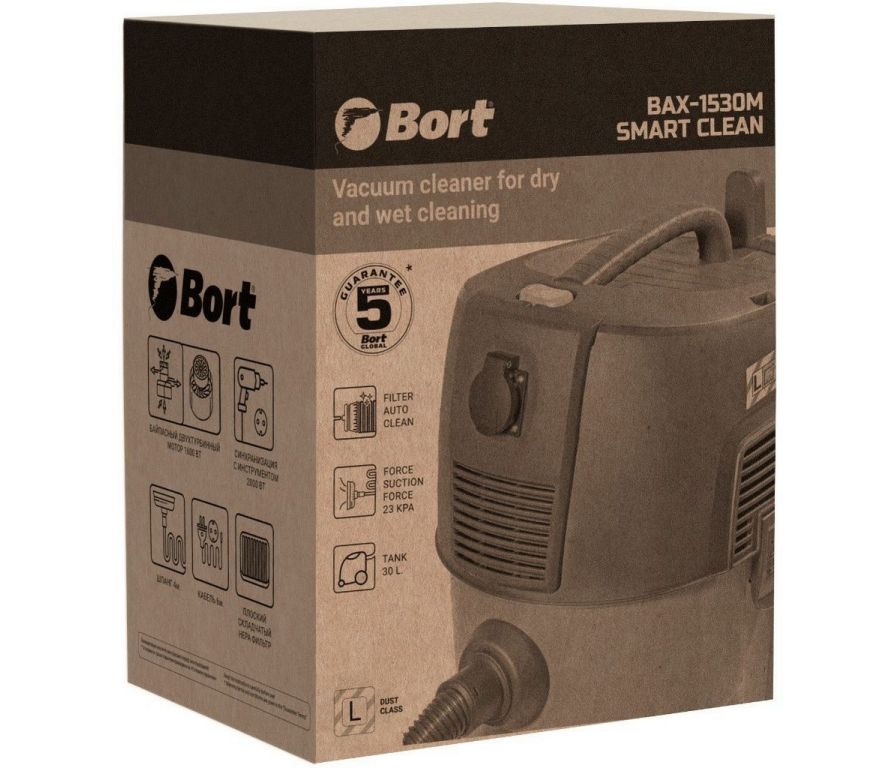 Пылесос Bort BAX-1530M-Smart Clean