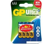  GP Ultra Plus Alkaline AAA 4 .