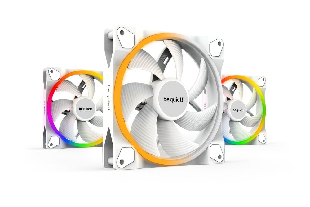 Набор вентиляторов с контроллером be quiet! Light Wings White 140mm PWM Triple-Pack BL102