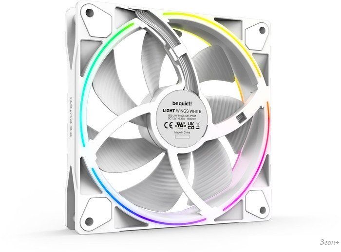 Набор вентиляторов с контроллером be quiet! Light Wings White 140mm PWM Triple-Pack BL102