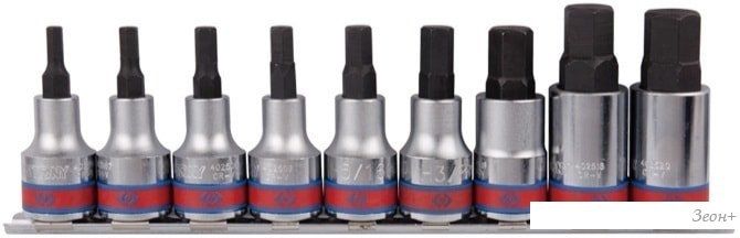 Набор головок слесарных King Tony 4110SR10
