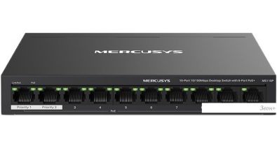 Неуправляемый коммутатор Mercusys MS110P