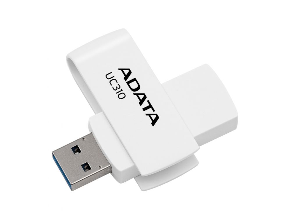 USB Flash ADATA UC310 128GB USB 3.2 Gen1 UC310-128G-RWH White