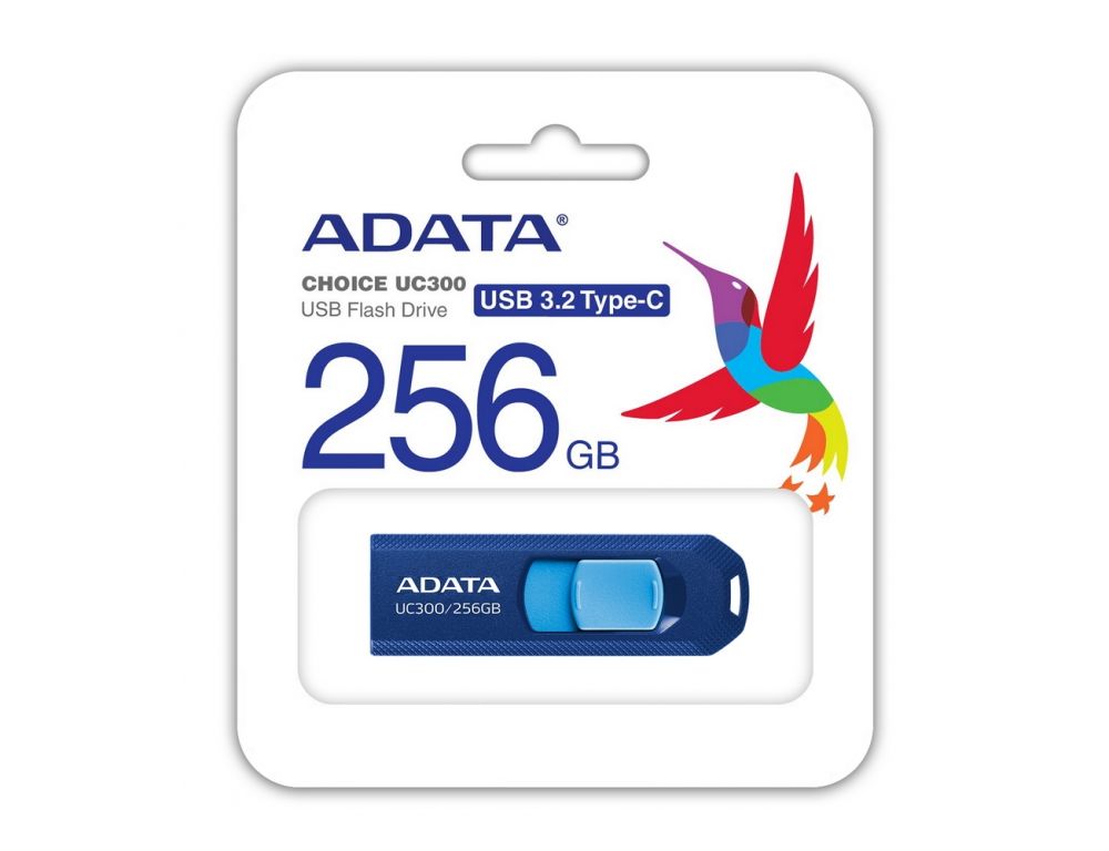 USB Flash ADATA 256GB USB 3.2 Gen1 ACHO-UC300-256G-RNB/BU