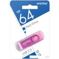 USB Flash SmartBuy Twist 64GB (розовый)