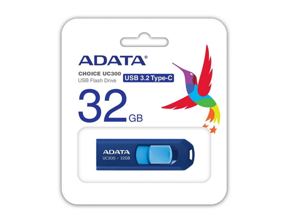 USB Flash ADATA UC300 3.2 Gen1 32GB ACHO-UC300-32G-RNB/BU